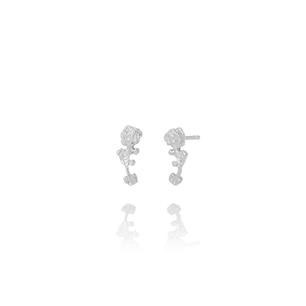 Erika Collection 103 Sterling Silver Earrings - AURUM Icelandic Jewelry 