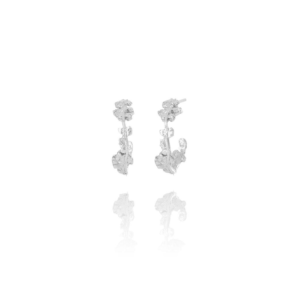 Erika Collection 107 - Stud Earrings in 925 Sterling Silver - AURUM Icelandic Jewelry