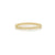 Women's solid gold ring - ICE