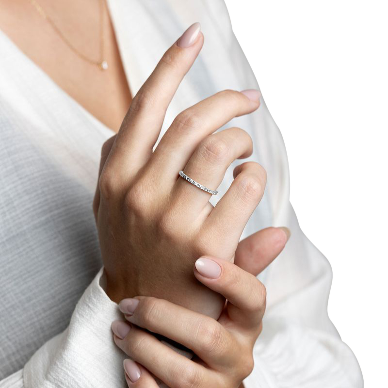 Women's wedding rings ICE – AURUM by Guðbjörg - Main Image