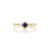 Women's sapphire ring