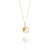 Erika Collection 201 GP - Gold-Plated Sterling Silver Pendant Necklace - AURUM Icelandic Jewelry