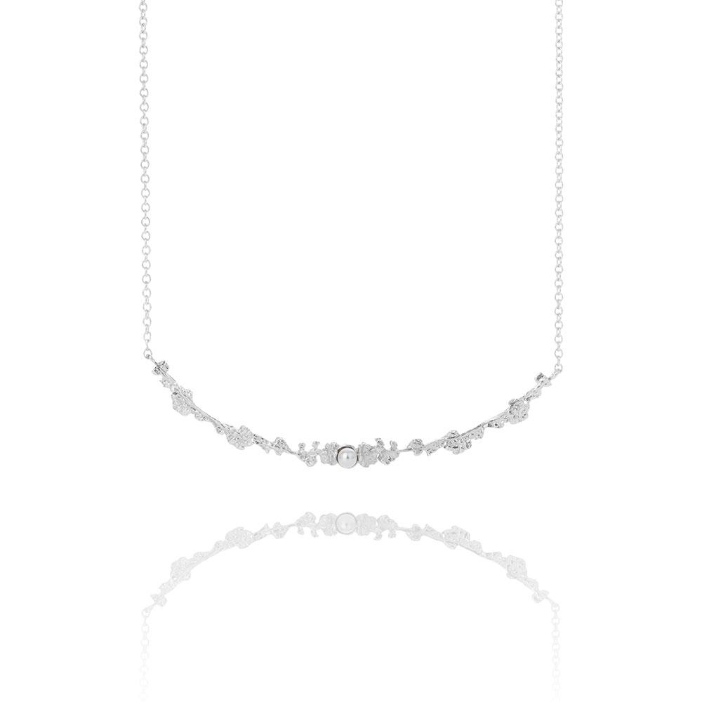 Erika Collection 203 - Sterling Silver Necklace - AURUM Icelandic Jewelry