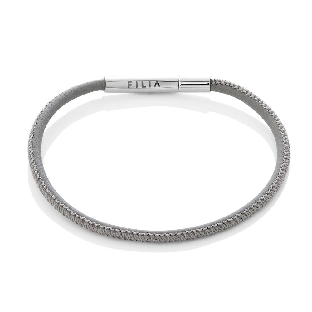 Pandora Compatible Charm Bracelet - Grey - FILIA Iceland