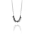 RAN Collection necklace in oxidized sterling silver 204 OX handmade in Iceland