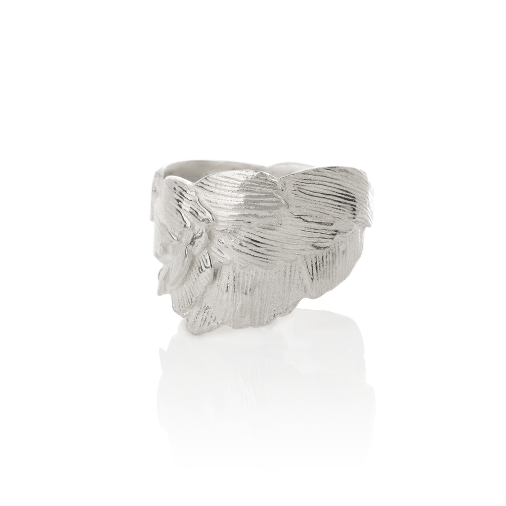 Chupi swan feather ring discount