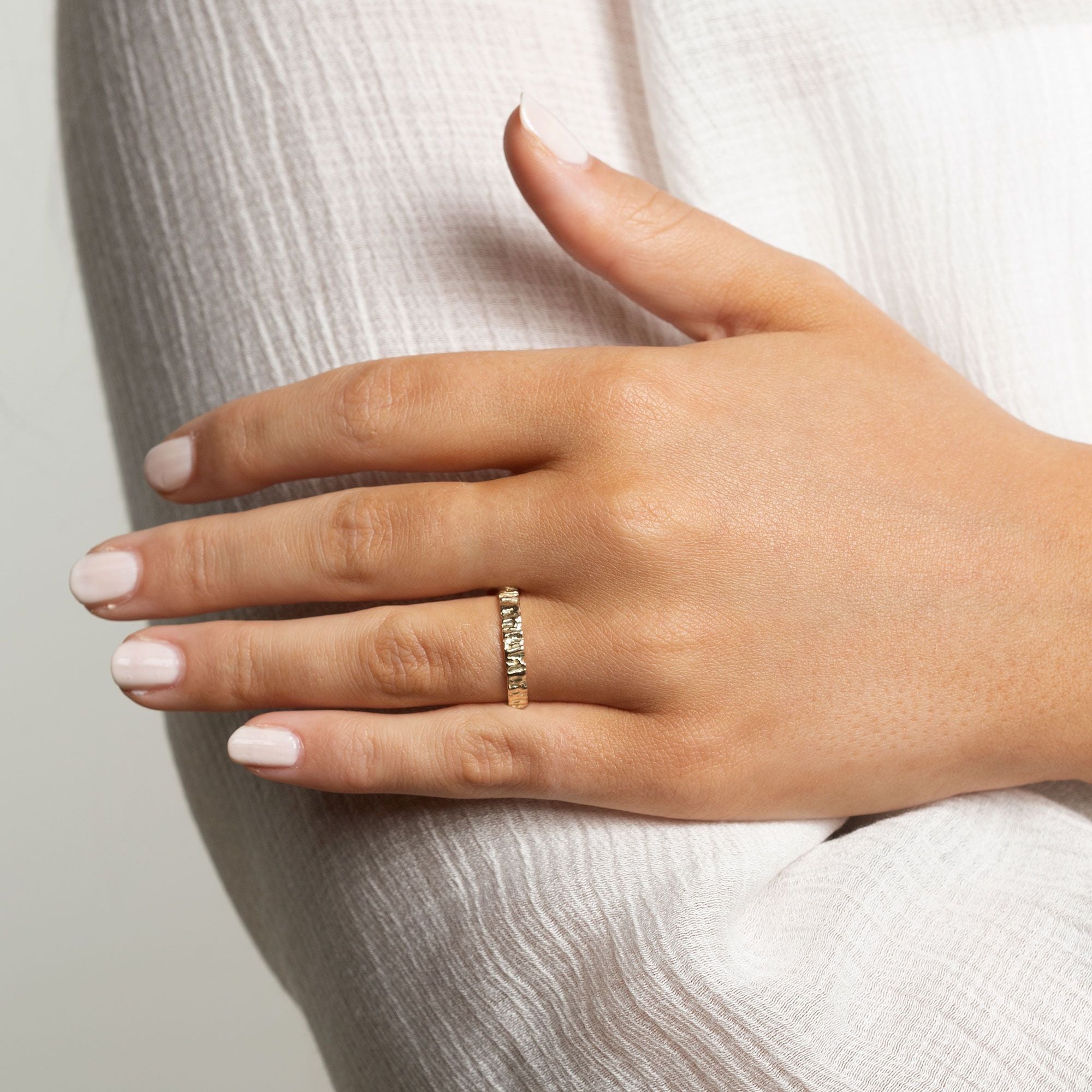 Women's wedding ring - BASALT