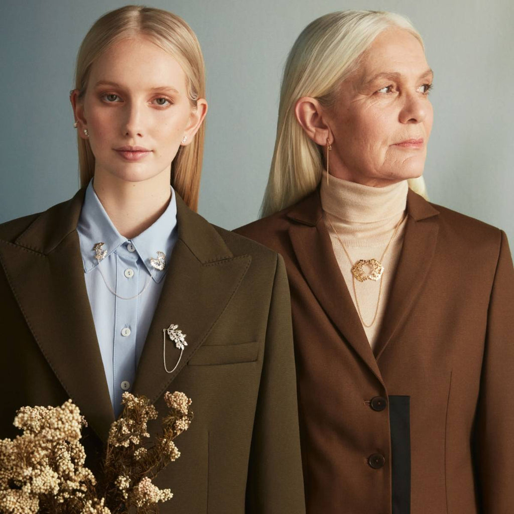 Erika Collection by AURUM Jewelry Iceland | Statement Necklace in 18k Gold Plated SIlver